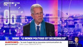 Jean-Louis Debré, ancien ministre de l’Intérieur, estime qu'il y a une "polarisation sur la façon dont gouverne" Emmanuel Macron