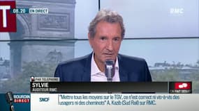 Sylvie, auditrice RMC, au sujet de la gare de Montpellier: "C'est un fiasco financier. Sur le site de la SNCF, ils nous proposent cinq trains dans la journée !"