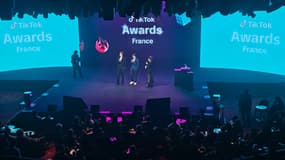 La cérémonie des Tiktok Awards, le 8 décembre 2025.
