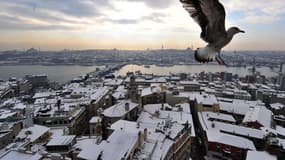 Une vue d'Istanbul depuis la tour Galata.