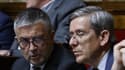 Bertrand Pancher et Charles de Courson à l'Assemblée nationale le 8 juin 2023 