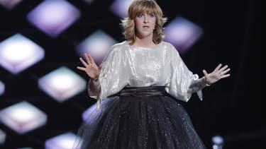 Daphné Bürki lors des Victoires de la Musique 2018