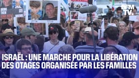 Israël: ces familles d'otages marchent vers Jérusalem pour demander la libération de leurs proches