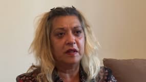 Betty Galazzo, mère de Lilibelle, 14 ans, tuée lors d'une rixe à Saint-Chéron en février 2021, lors d'un tournage le 5 février 2025