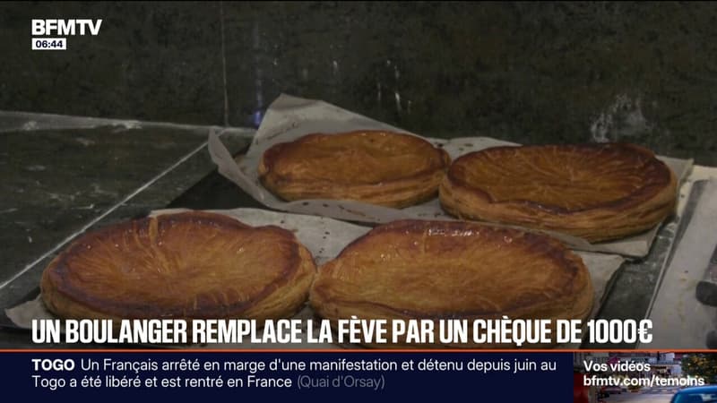 Un boulanger remplace la fève par un chèque de 1.000 euros