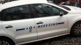 Une voiture emblématique de SOS médecins.
