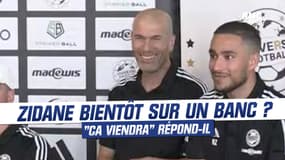 Football : Zidane bientôt de retour sur un banc ? "Ca viendra" répond-il