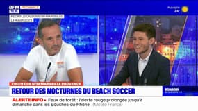 La huitième édition des Nocturnes du Beach Soccer au Prado