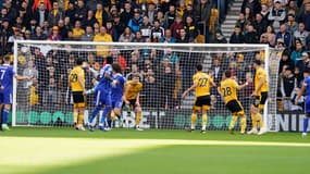 Le gardien des Wolves n'a rien pu faire, si ce n'est constater son impuissance