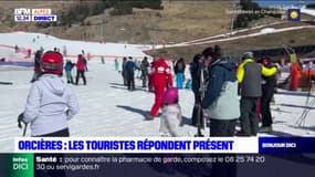 Orcières: les touristes ont répondu présent