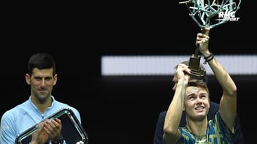 Paris-Bercy : Rune fait tomber Djokovic en finale et remporte son premier Masters 1000