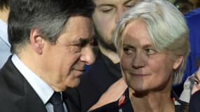 François et Penelope Fillon le 29 janvier 2017 à Paris