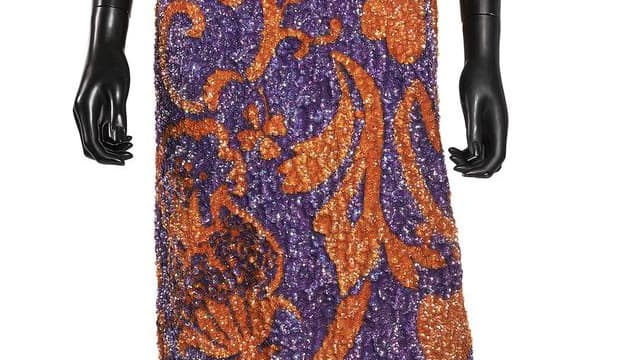 Une robe du soir Pierre Cardin, portée par Jeanne Moreau