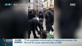 "L'individu lynché n'a même pas été interpellé", assure l'auteur de la vidéo des violences du 1er mai