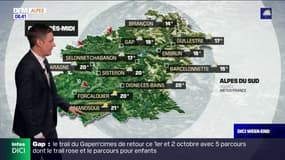 Météo Alpes du Sud: un dimanche pluvieux, jusqu'à 19°C à Gap et 21°C à Manosque