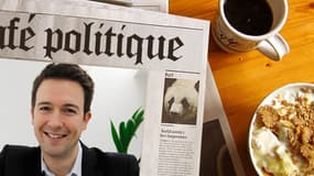 Guillaume Peltier, l'un des leaders du mouvement de la droite forte, met sur le même plan le PS et le FN.