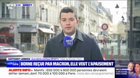 Élisabeth Borne est reçue par Emmanuel Macron pour trouver une sortie de crise