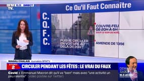 Circuler pendant les fêtes: le vrai du faux