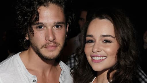 Kit Harrington et Emily Clarke, Jon Snow et Daenery Targaryen à l'écran fortmeront-ils un jour un couple dans "Game of Thrones"