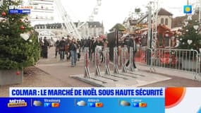 Colmar: la marché de Noël sous haute sécurité