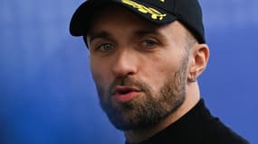 Squeezie lors du GP Explorer 3, le 5 octobre 2025 au Mans
