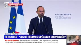 Édouard Philippe: "Nous devons construire la protection sociale du 21e siècle en prenant mieux en compte les nouveaux visages de la précarité"