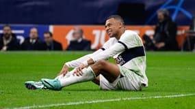 Kylian Mbappé, le 7 novembre 2023, à San Siro