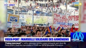 Haut-Karabagh: un rassemblement en soutien aux Arméniens sur le Vieux-Port de Marseille