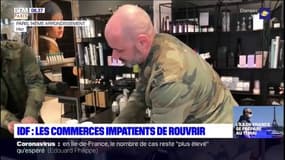 Ile-de-France: les commerces impatients de rouvrir