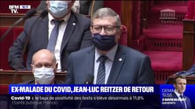 Covid-19: après avoir été plongé dans le coma pendant un mois, le député Jean-Luc Reitzer est de retour à l'Assemblée