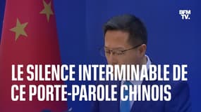 Le silence interminable de ce porte-parole chinois après une question sur la politique "Zéro Covid"