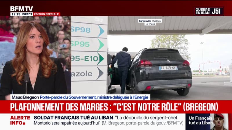 Carburants: "À l'heure où l'on se parle, il n'y a pas de risque de pénurie", assure la porte-parole du gouvernement Maud Bregeon