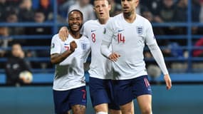 L'Angleterre s'est imposée contre le Monténégro (5-1).