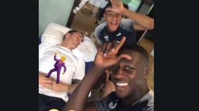 La photo de Mendy et Mbappé
