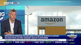 Frédéric Duval (Directeur général d'Amazon France): Amazon estime "avoir créé 130.000 emplois" depuis qu'elle est implantée en France