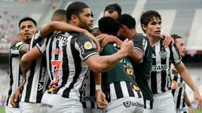 Hulk avec l'Atletico Mineiro, à Curitiba le 16 novembre 2021