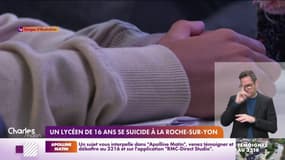 Un lycéen de 16 ans se suicide à la Roche-Sur-Yon