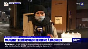 Variant du Covid: le dépistage reprend à Bagneux