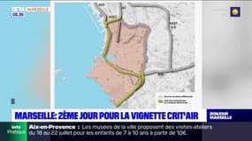 Marseille: deuxième jour de circulation différenciée avec la vignette Crit'Air