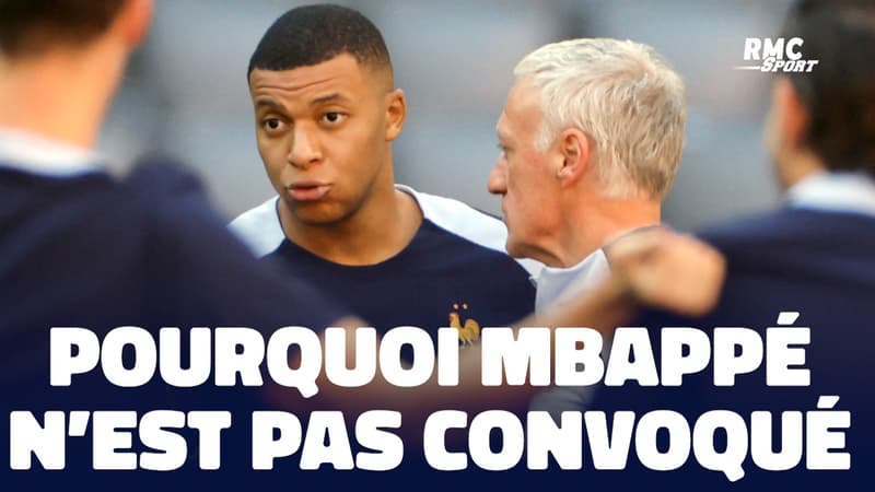 Équipe de France : Pourquoi Deschamps n’a pas convoqué Mbappé