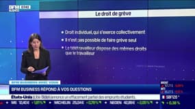 BFM Business avec vous: Un mouvement de grève est-il forcément collectif et peut-on faire grève à la maison en "télégrève" ? - 25/08