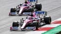Les Racing Point sur le Grand Prix de Styrie