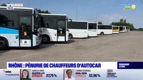Rhône: les autocaristes face à une pénurie de chauffeurs