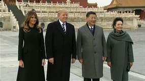 En Chine, Donald Trump poursuit sa croisade contre la Corée du Nord