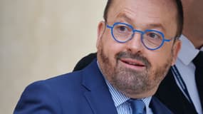 Le ministre de la Santé Yannick Neuder au palais de l'Élysée ce 15 janvier.