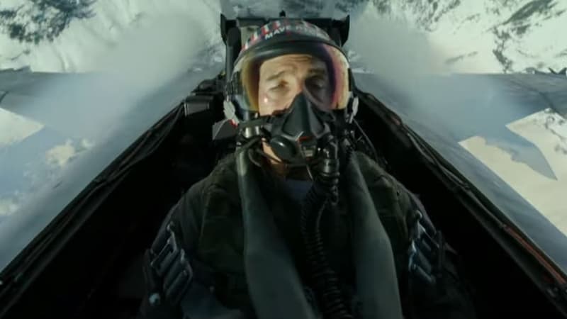 Tom Cruise dans Top Gun Maverick
