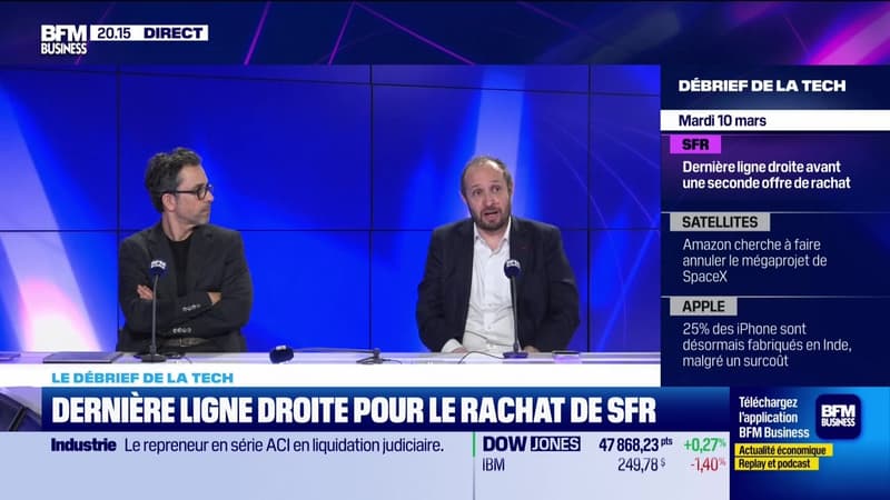 Dernière ligne droite pour le rachat de SFR - 10/03
