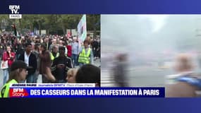 Story 1 : Des casseurs dans la manifestation à Paris - 18/10