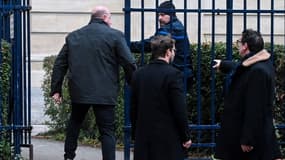 Willy Bardon le 21 novembre 2019 à son arrivée au tribunal d'Amiens.