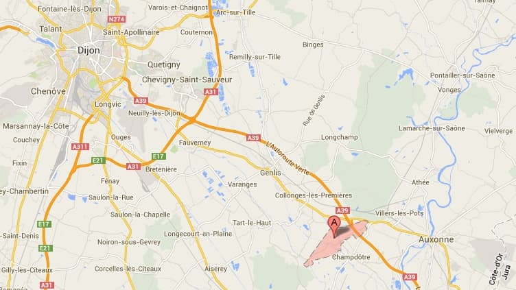 Tréclun, à 30km de Dijon.